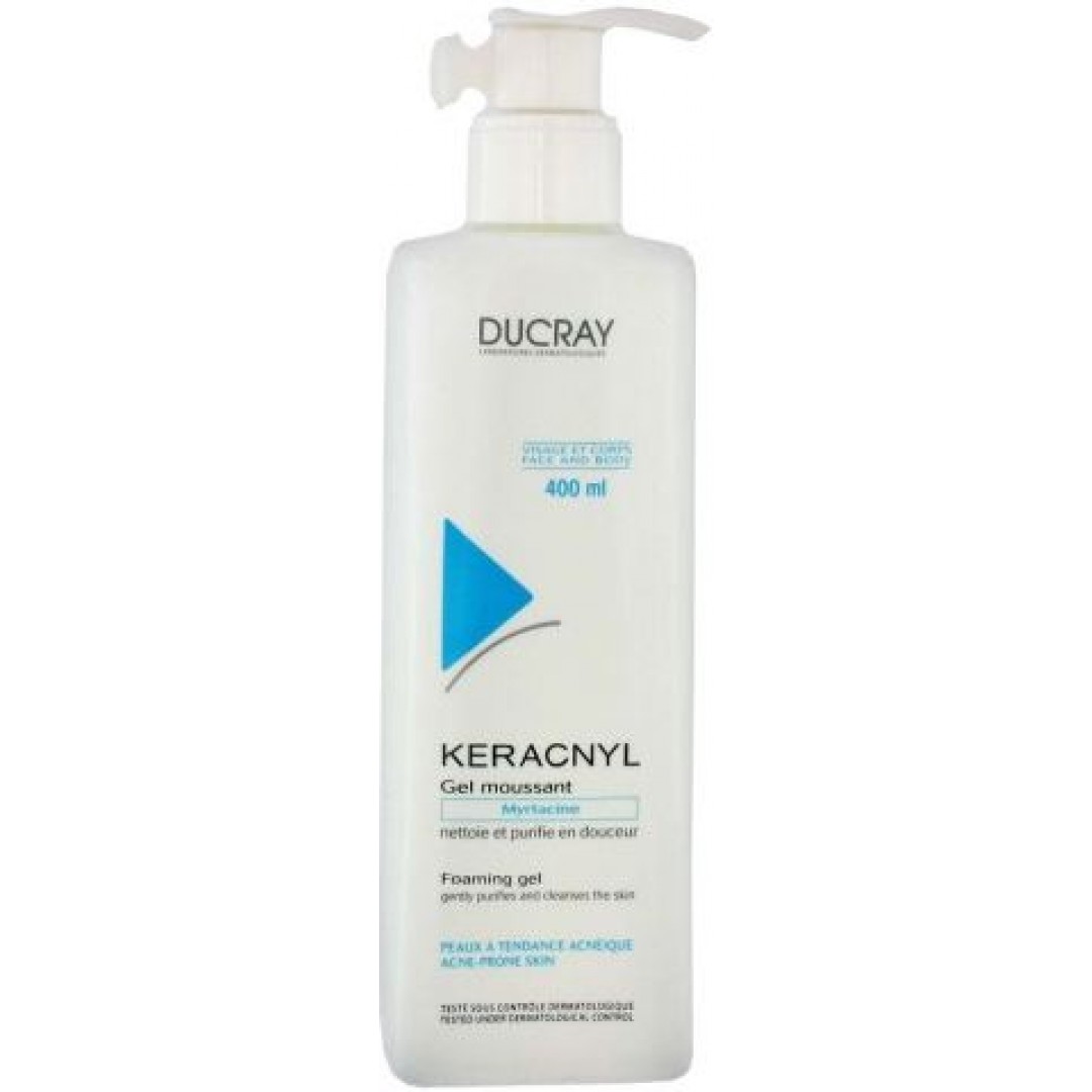 Ducray Keracnyl Moussant A La Myrtacine 400ml