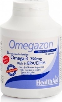 Health Aid Omegazon 750 Mg 120 Caps