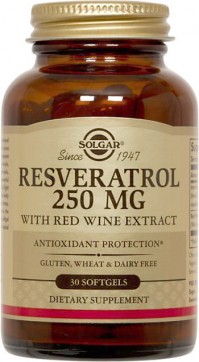 Solgar Resveratrol 250Mg 30 Softgels